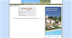 Desktop Screenshot of dash.ultimissimominuto.com