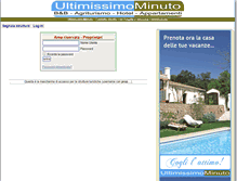 Tablet Screenshot of dash.ultimissimominuto.com